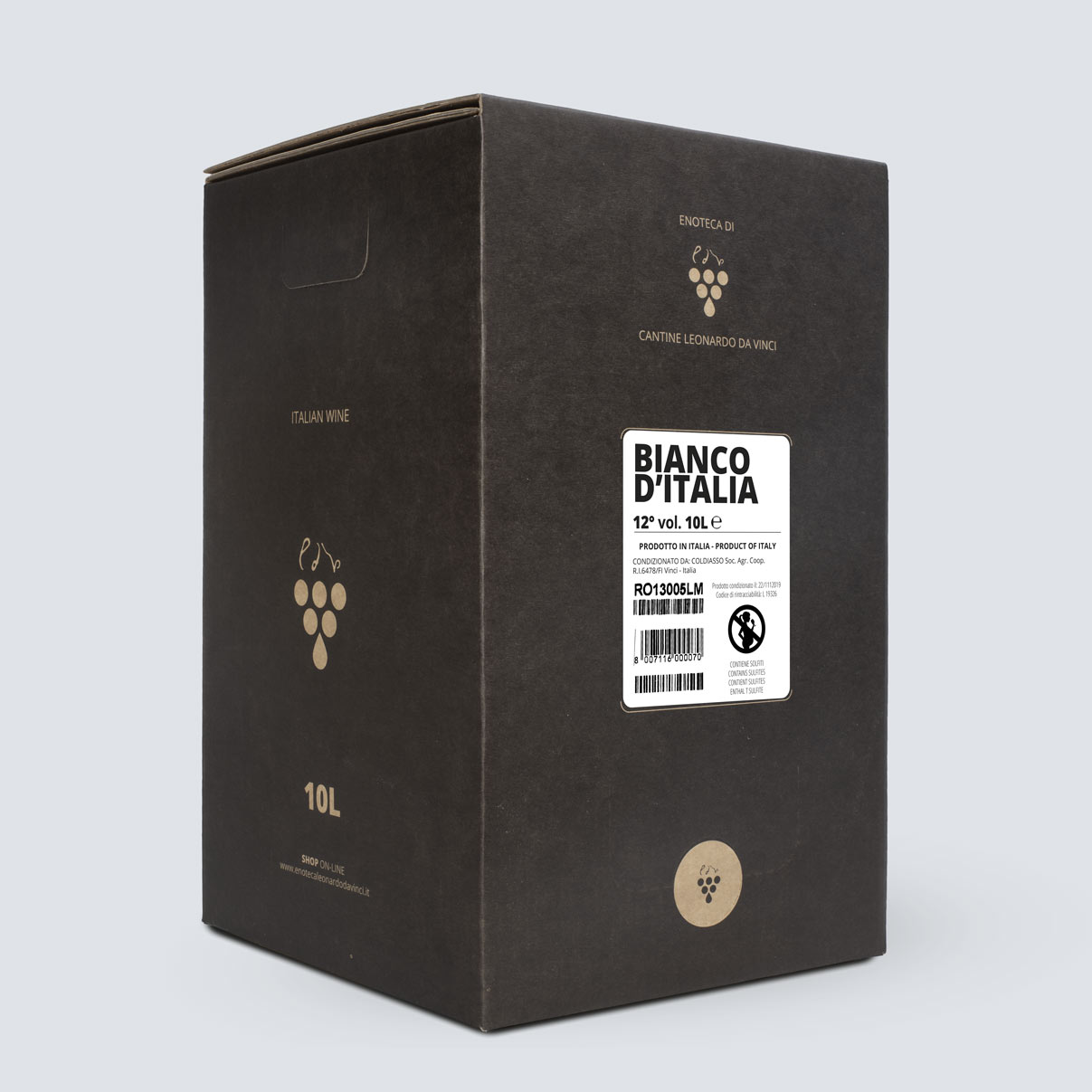 Bag in Box vino Bianco 12° - 10 litri (€ 2,28/litro)