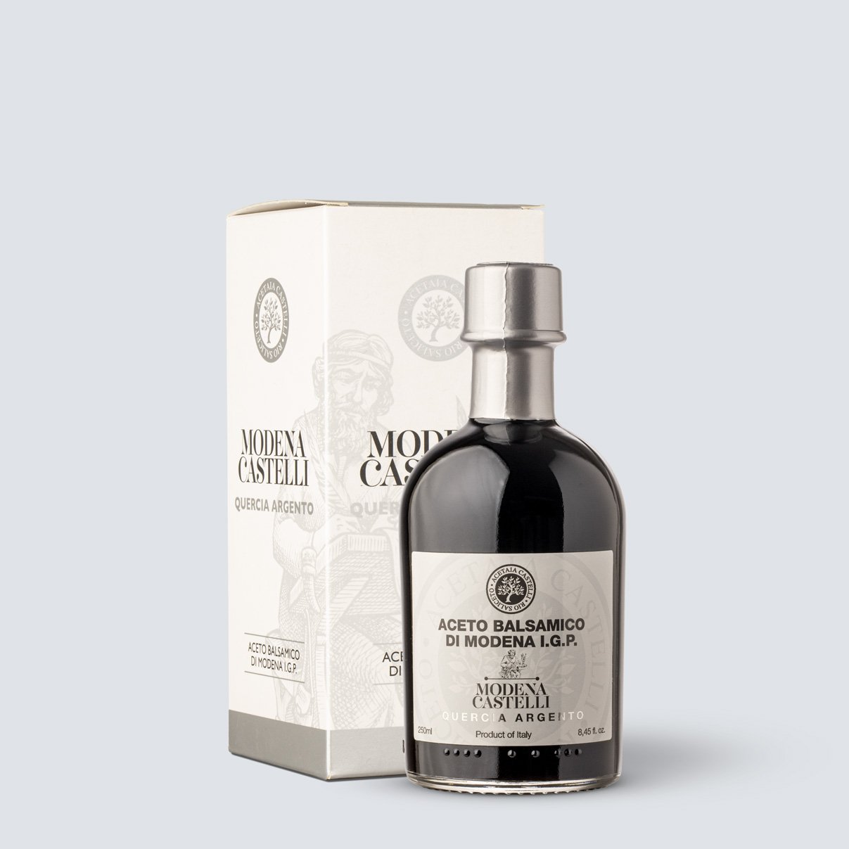 Aceto Balsamico di Modena IGP Quercia Argento - Acetaia Castelli (250 ml)