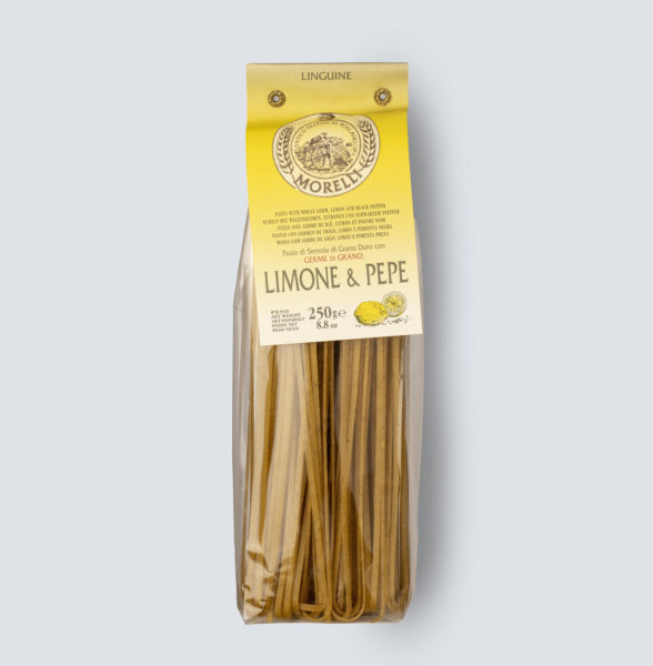 Linguine Limone e Pepe con germe di grano (4x250gr) - Pastificio Morelli